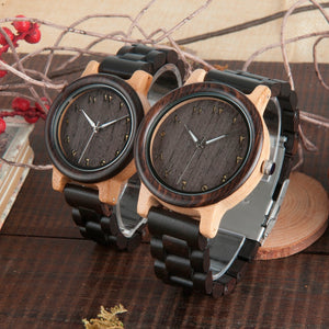 Arabic Persian Farsi Lover's Wooden Watches