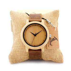 Lovers Handmade Natural Wood Luxury Wristwatches