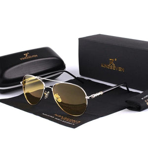 Brand Designer Yellow Lens Night Vision Driving Glasses